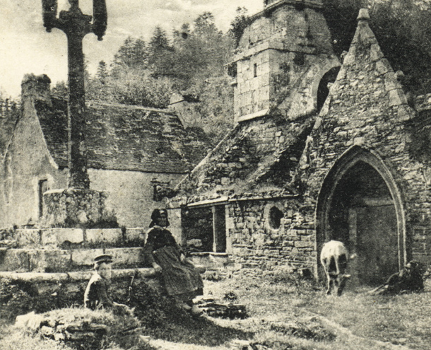 habitants de Pont-Christ en 1900