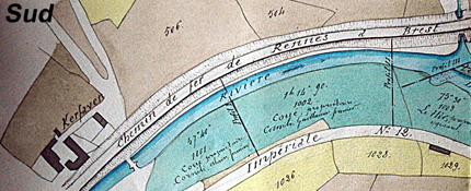 Plan Kerfaven - 1864